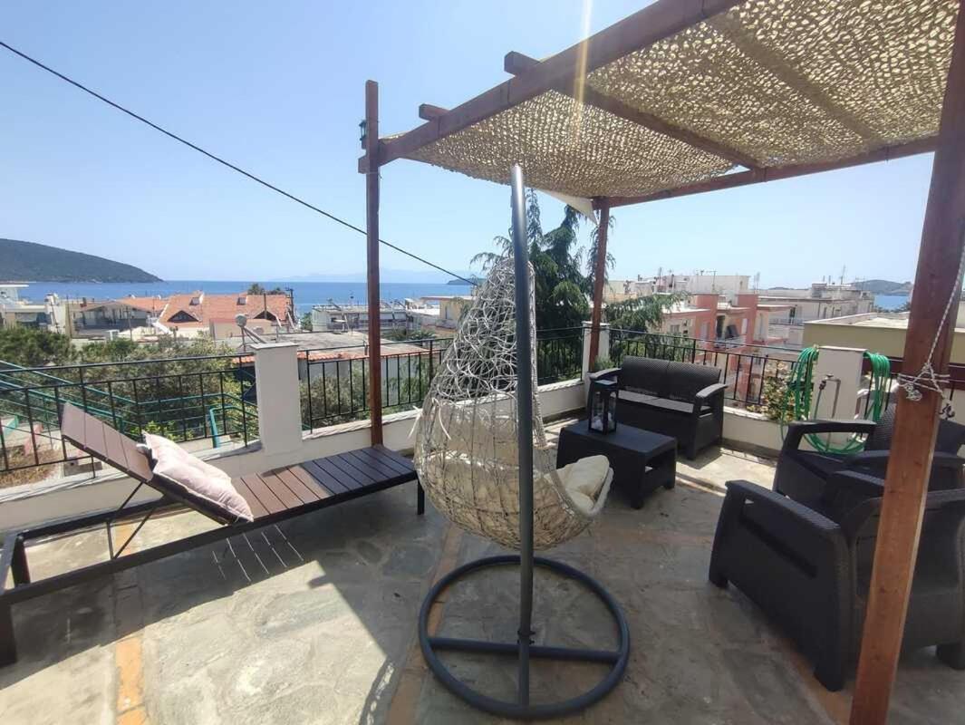 Seagull Apartments Nea Peramos  Ngoại thất bức ảnh